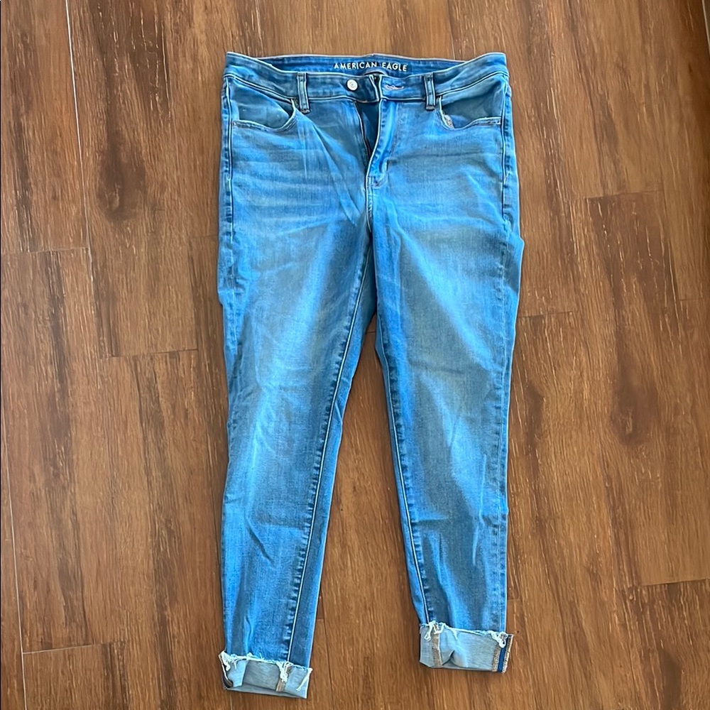 American Eagle Outfitters Women's Blue Jeans